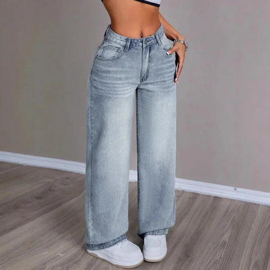 Damen Baggy Jeans für Freizeit und Alltag