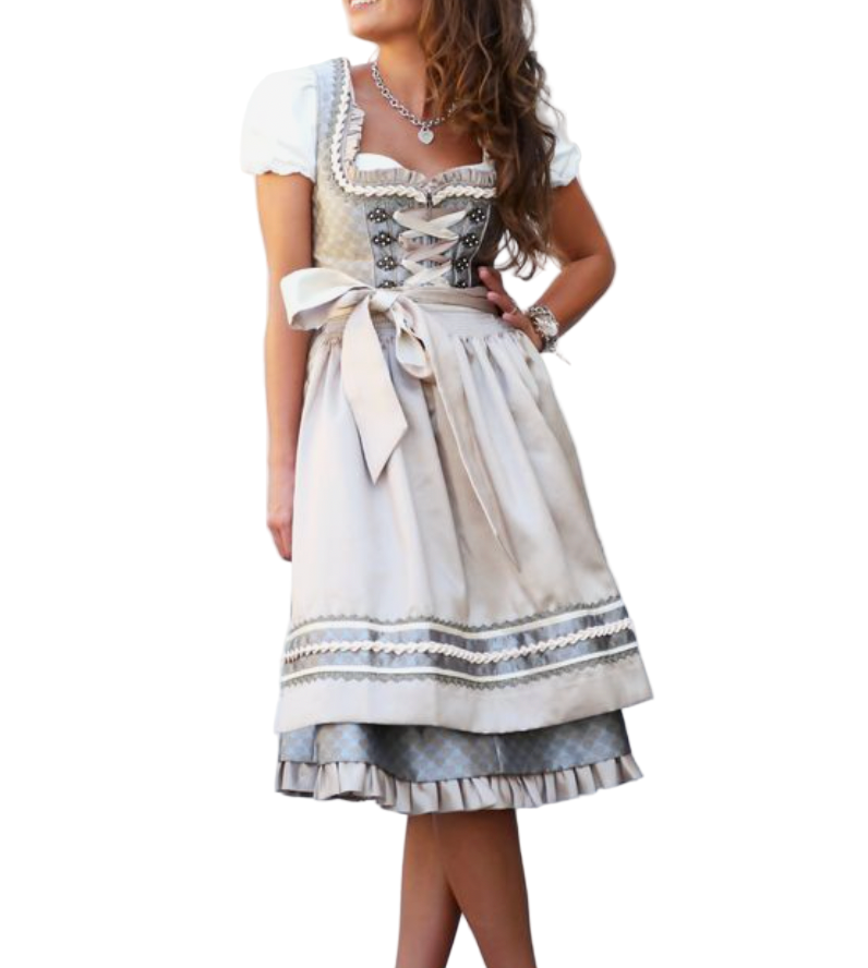 Damen Trachten-Set mit Rock und Bluse