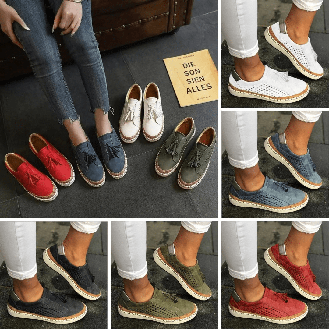 Lässige Damen-Sneakers zum Hineinschlüpfen
