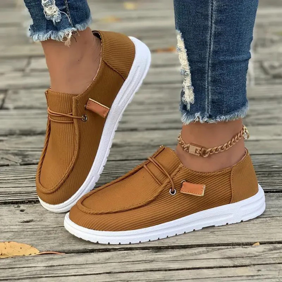 Atmungsaktive Damen-Slip-On-Schuhe | Casual