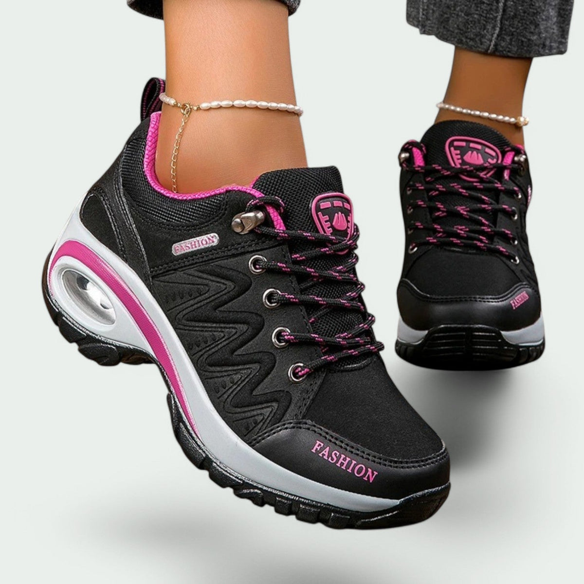 Damen Schlupf-Wanderschuhe mit Komfort und Halt