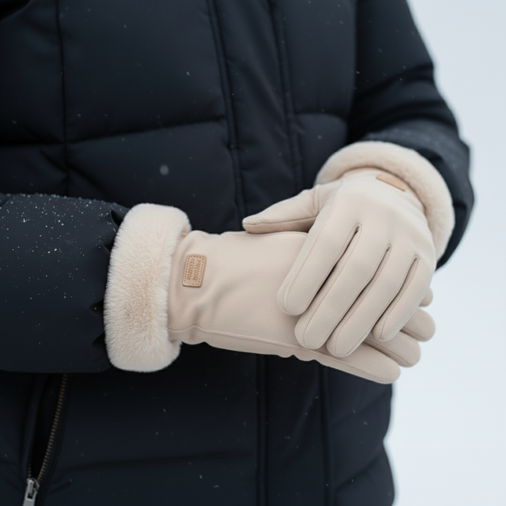 Damen-Touchscreen-Winterhandschuhe