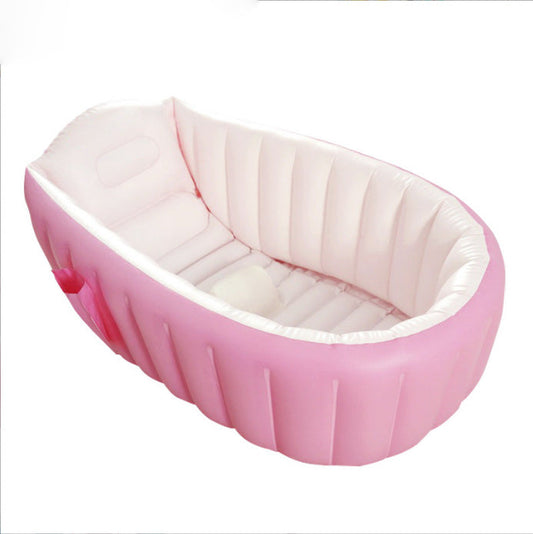 Aufblasbare Wellness-Badewanne für Damen mit integrierten Sicherheitsfunktionen