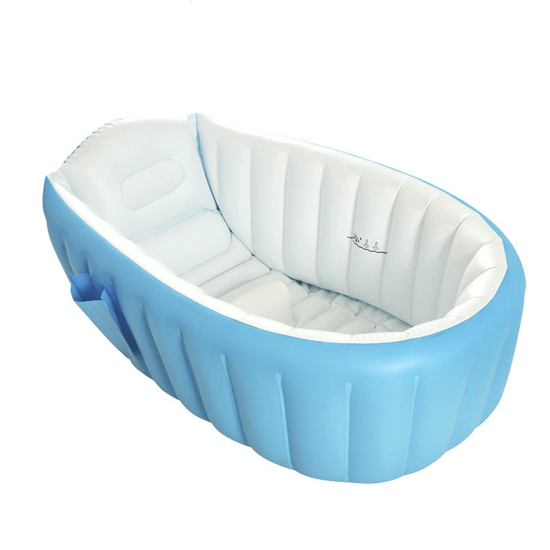 Aufblasbare Wellness-Badewanne für Damen mit integrierten Sicherheitsfunktionen