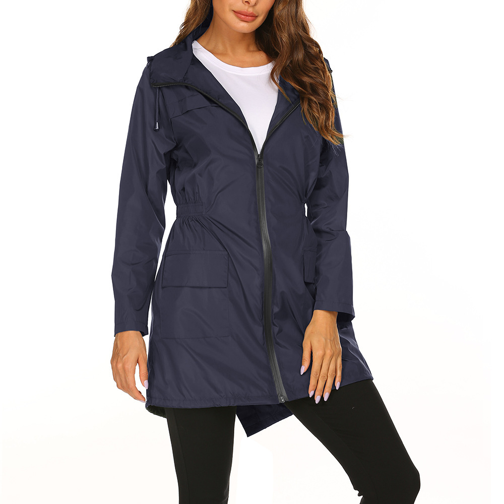 Damen Anorak-Jacke mit Kapuze