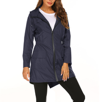Damen Anorak-Jacke mit Kapuze