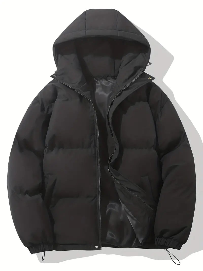 Damen-Pufferjacke mit Kapuze