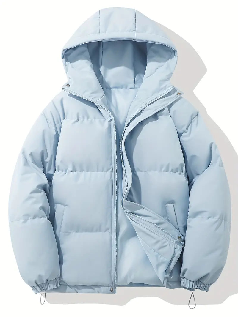 Damen-Pufferjacke mit Kapuze