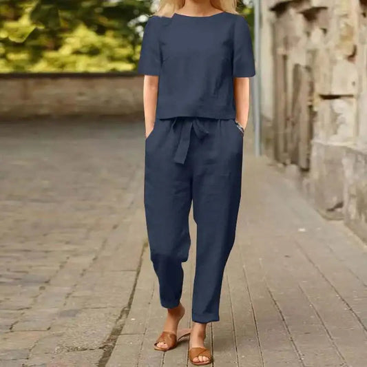 Zweiteiliges Cropped-Set für Damen
