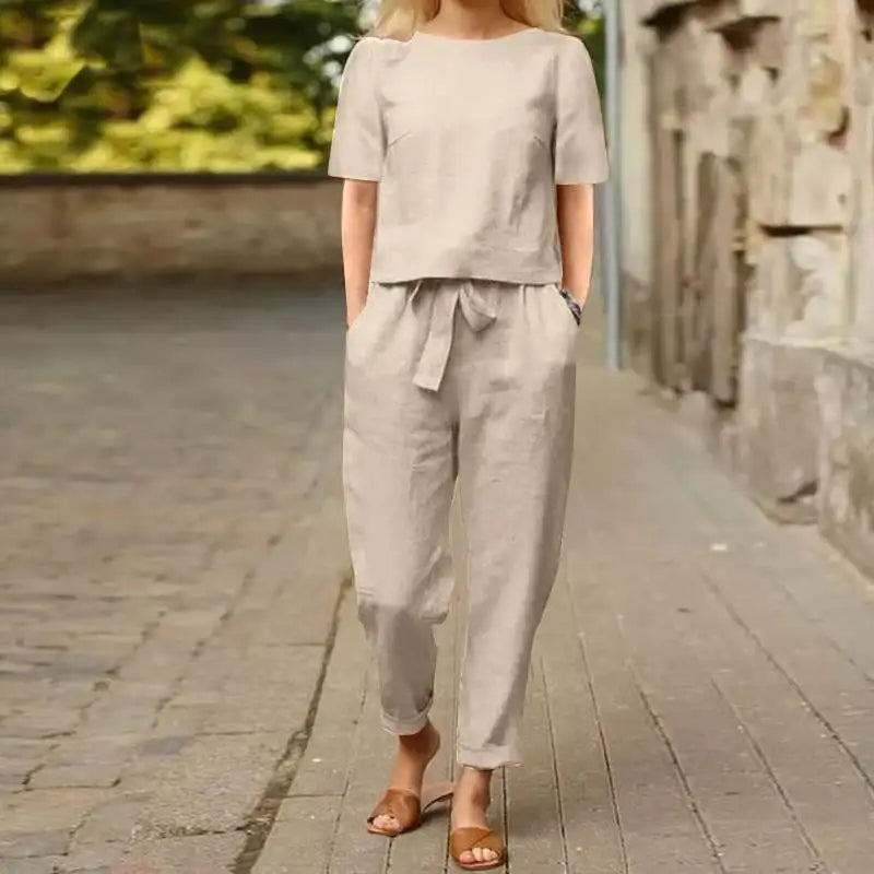 Zweiteiliges Cropped-Set für Damen