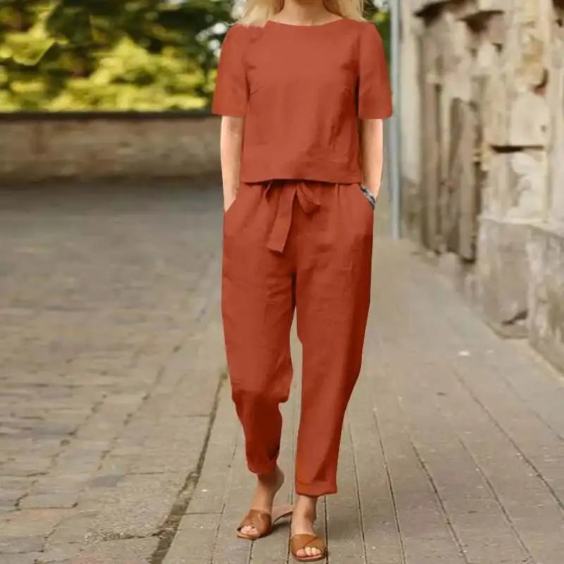 Zweiteiliges Cropped-Set für Damen