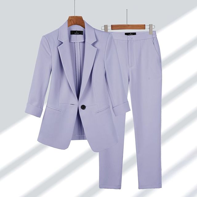 Damen-Zweiteiler mit Blazer und Hose