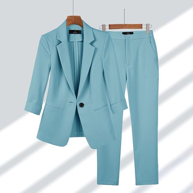 Damen-Zweiteiler mit Blazer und Hose