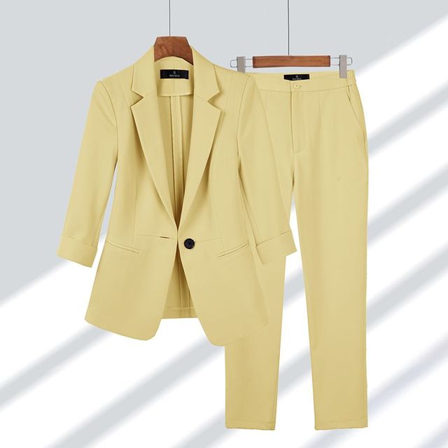 Damen-Zweiteiler mit Blazer und Hose
