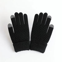 Damen-Winterhandschuhe aus Kaschmirstrick