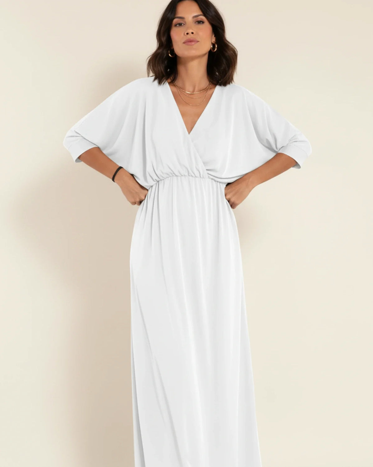 Damen-Maxikleid mit Taschen
