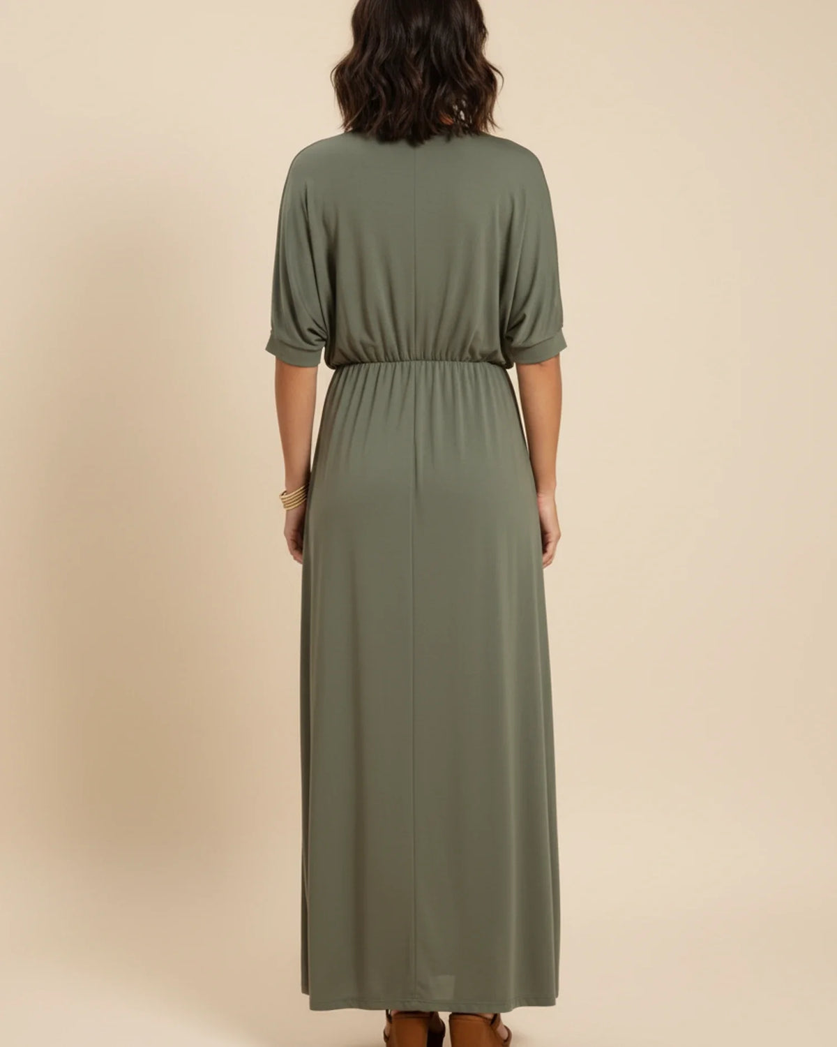 Damen-Maxikleid mit Taschen