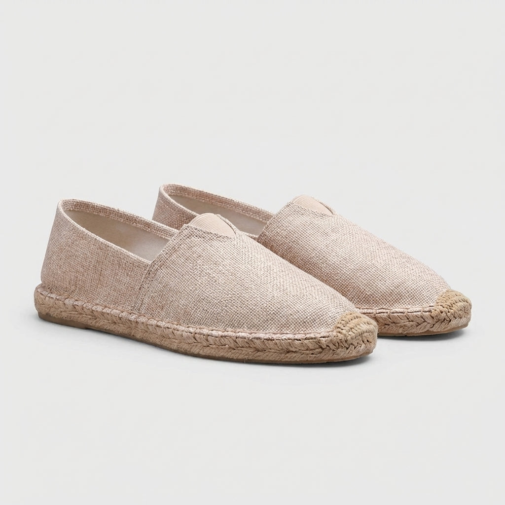 Orthopädische Damen-Espadrilles zum Hineinschlüpfen mit Jutesohle – bequeme Sommerschuhe