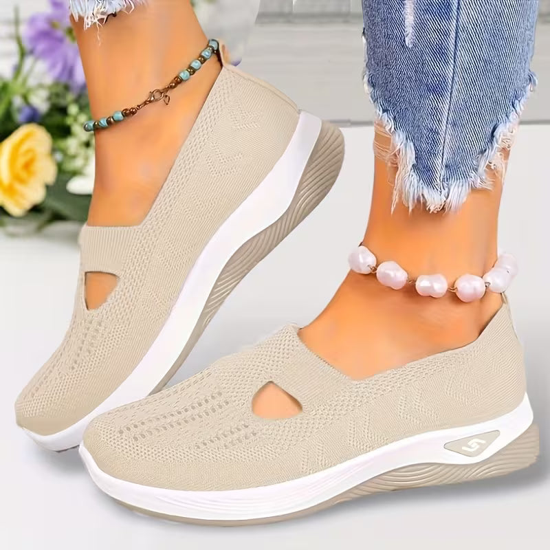 Orthopädische Komfortschuhe für Damen - elastisch und atmungsaktiv