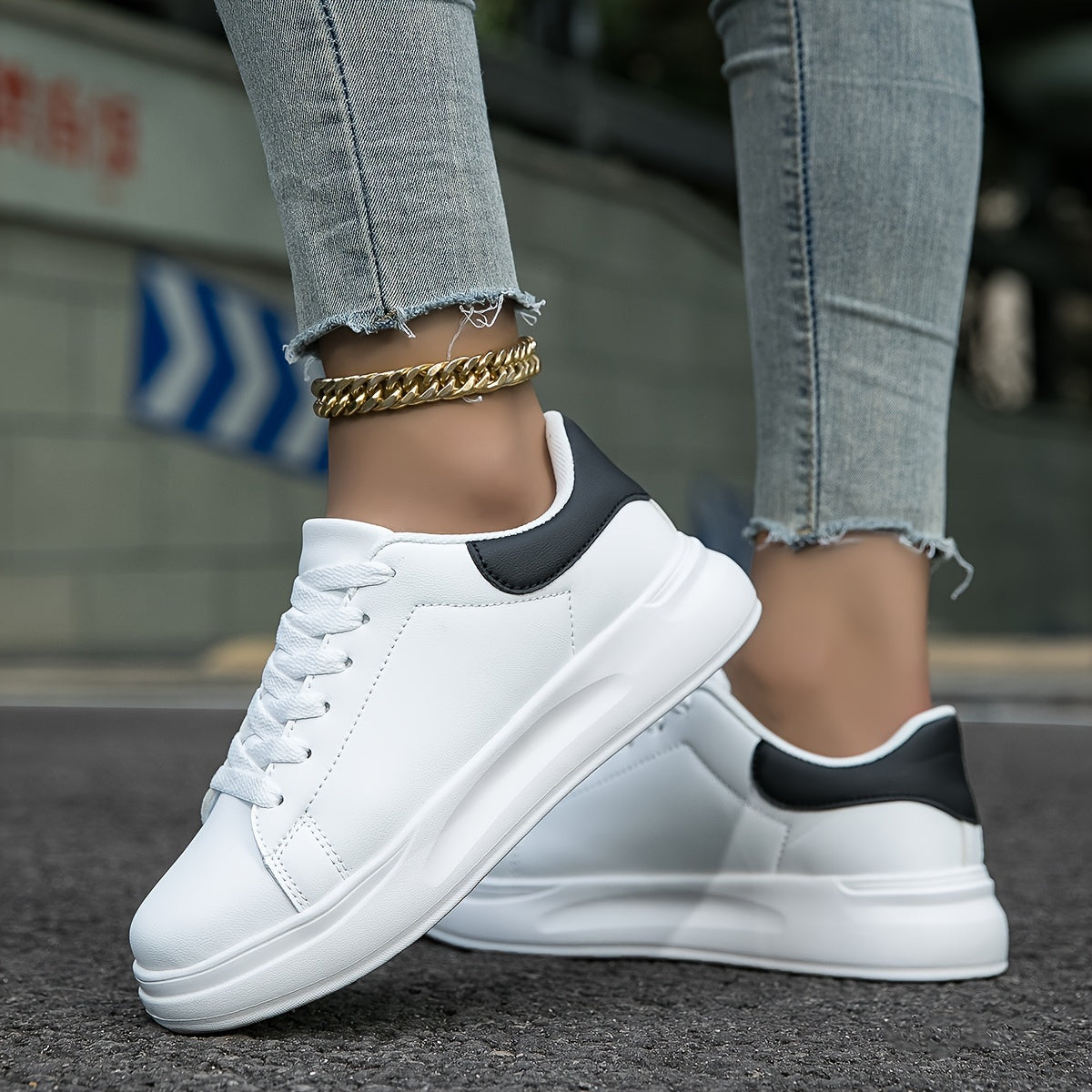 Orthopädischer Damen-Sneaker – Stil und Komfort