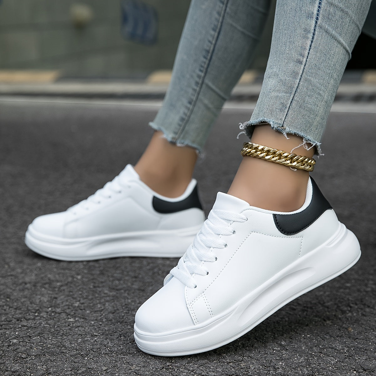 Orthopädischer Damen-Sneaker – Stil und Komfort