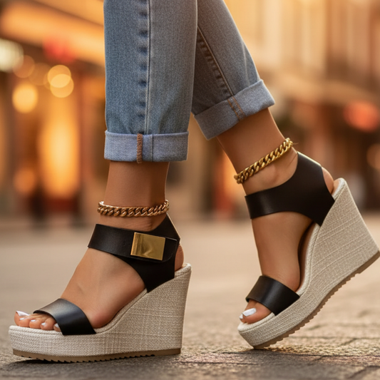Orthopädische Damensandalen