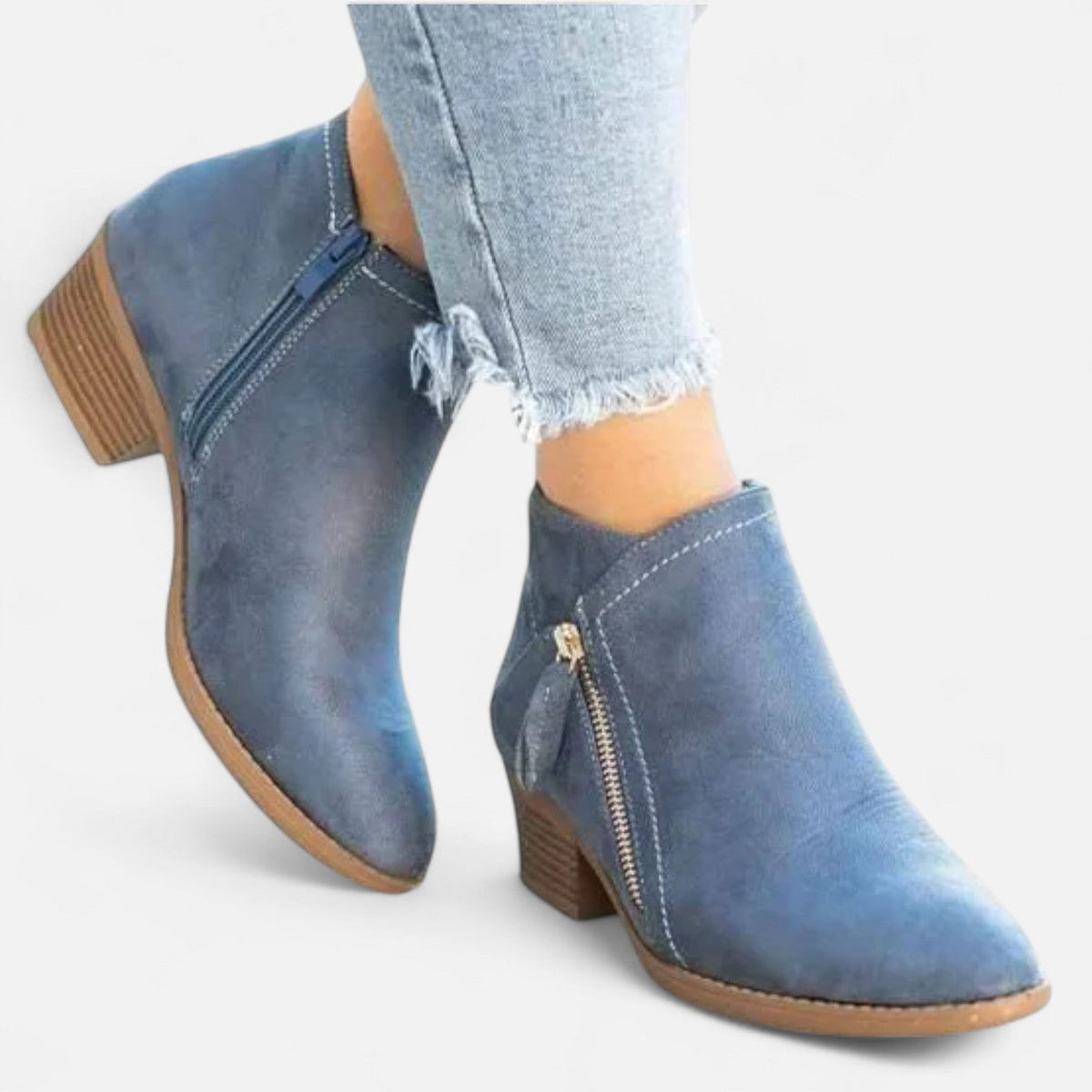 Orthopädische Damen-Lederstiefeletten – Therapeutischer Komfort und raffinierter Stil