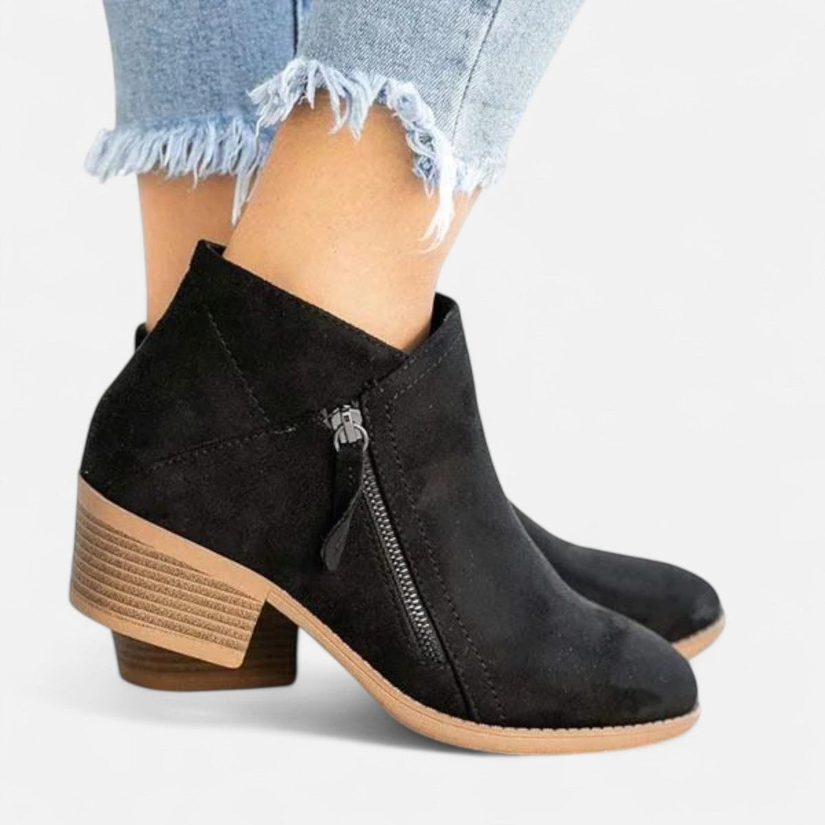 Orthopädische Damen-Lederstiefeletten – Therapeutischer Komfort und raffinierter Stil