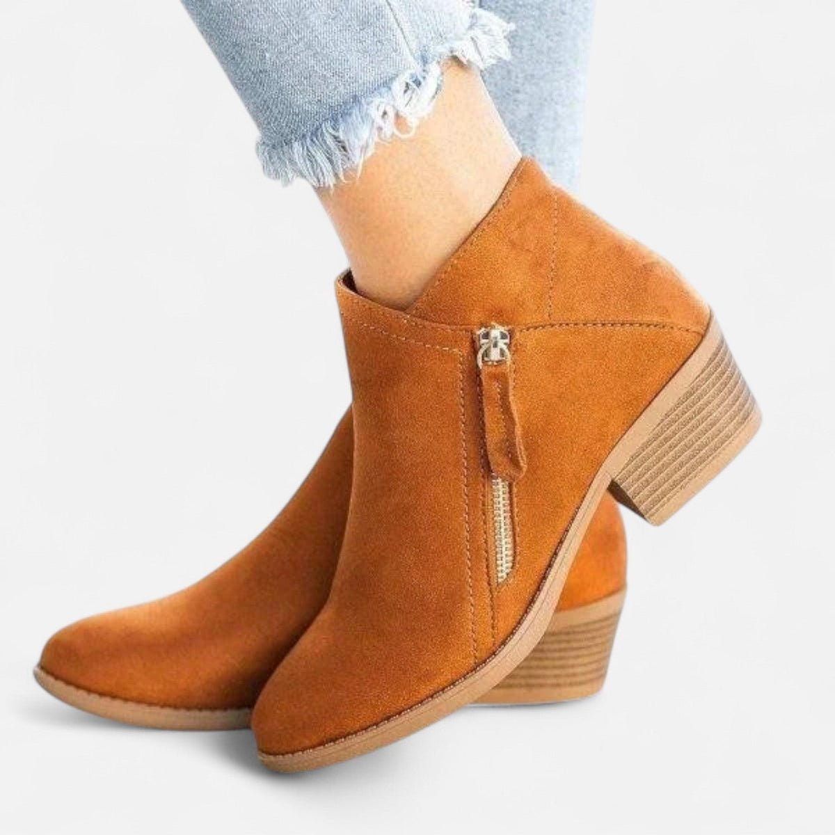 Orthopädische Damen-Lederstiefeletten – Therapeutischer Komfort und raffinierter Stil