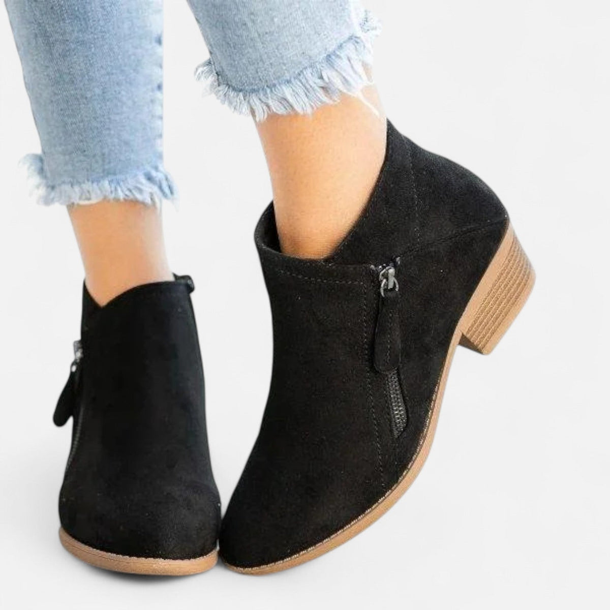 Orthopädische Damen-Lederstiefeletten – Therapeutischer Komfort und raffinierter Stil