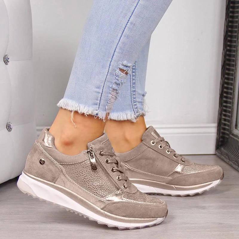 Orthopädische Damenschuhe mit Reissverschluss – Optimaler Komfort