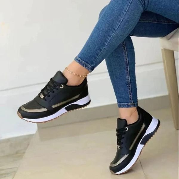 Orthopädische Damen-Sportschuhe mit Memory-Schaum-Sohle zum Gehen