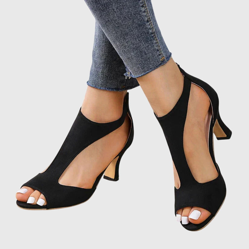 Orthopädische T-Riemchenschuhe für Damen