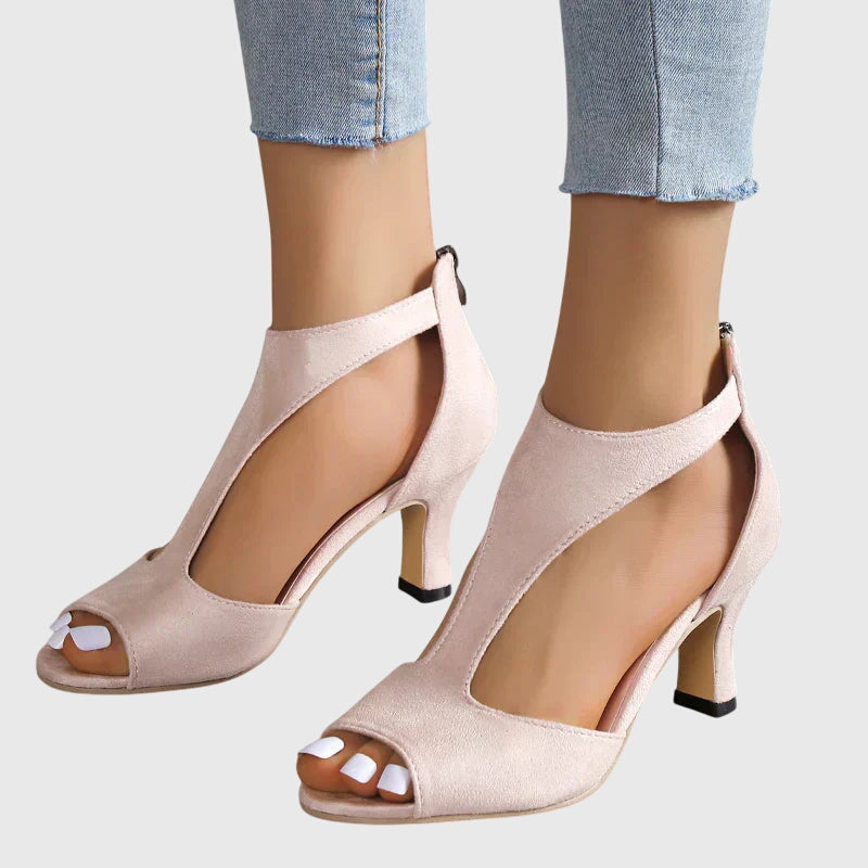 Orthopädische T-Riemchenschuhe für Damen