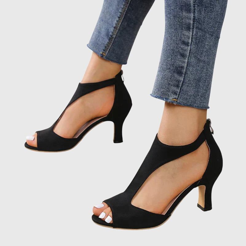 Orthopädische T-Riemchenschuhe für Damen
