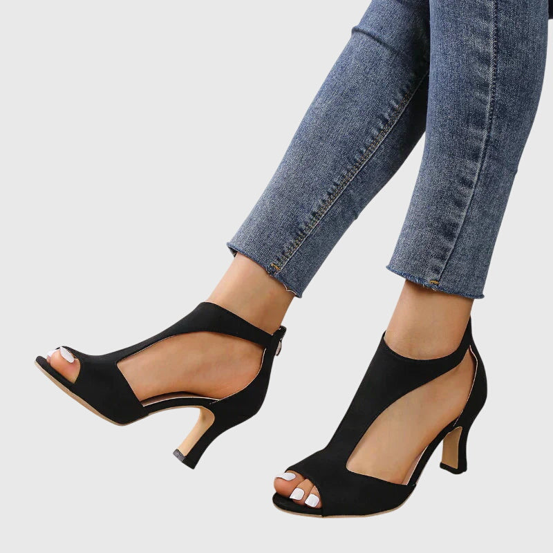 Orthopädische T-Riemchenschuhe für Damen