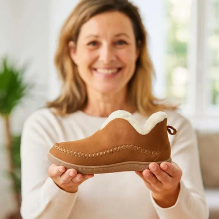 Orthopädische Winterschuhe für Damen mit gepolsterter Unterstützung