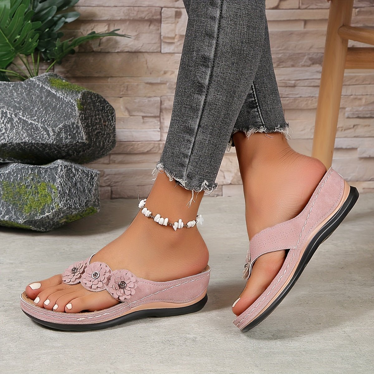 Orthopädische Keilsandalen für Damen