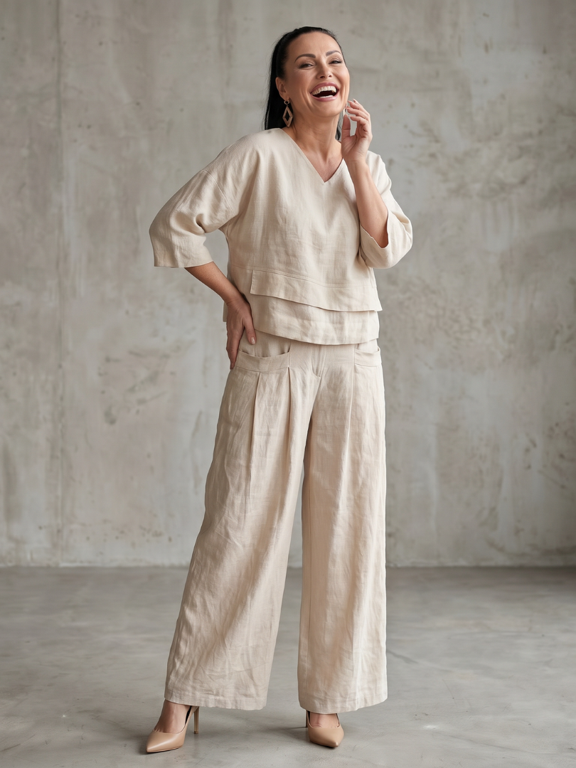 Kurzes Lagen-Set für Damen