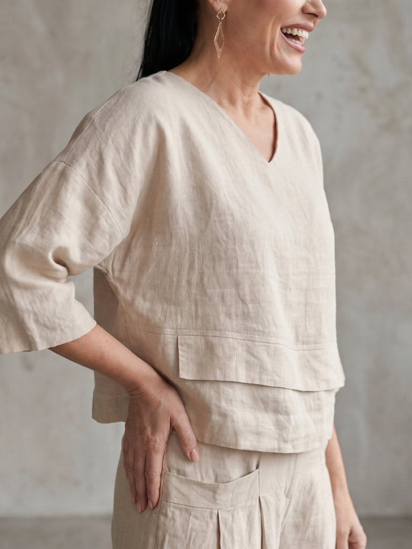 Kurzes Lagen-Set für Damen