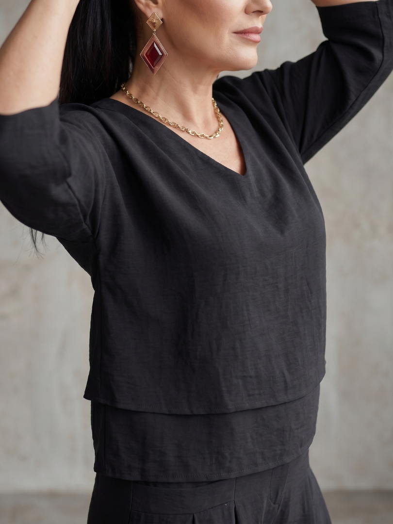 Kurzes Lagen-Set für Damen