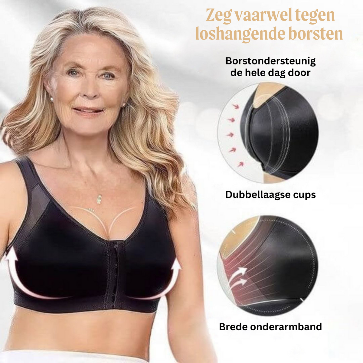 Damen Haltungskorrigierender BH - Komfort und Rückenstütze