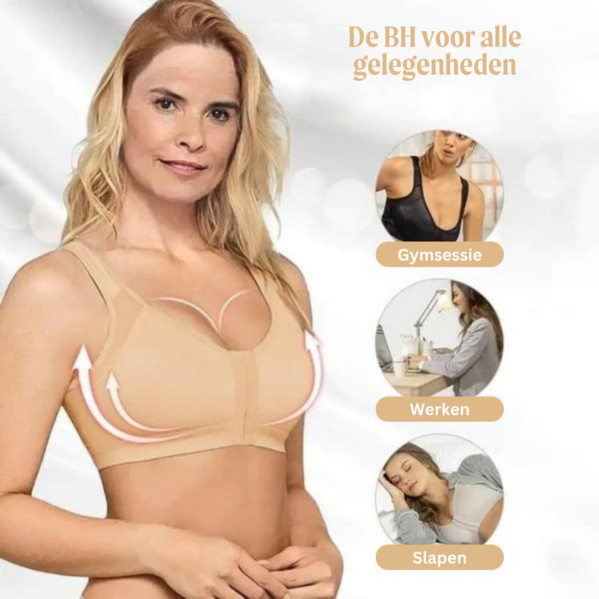 Damen Haltungskorrigierender BH - Komfort und Rückenstütze