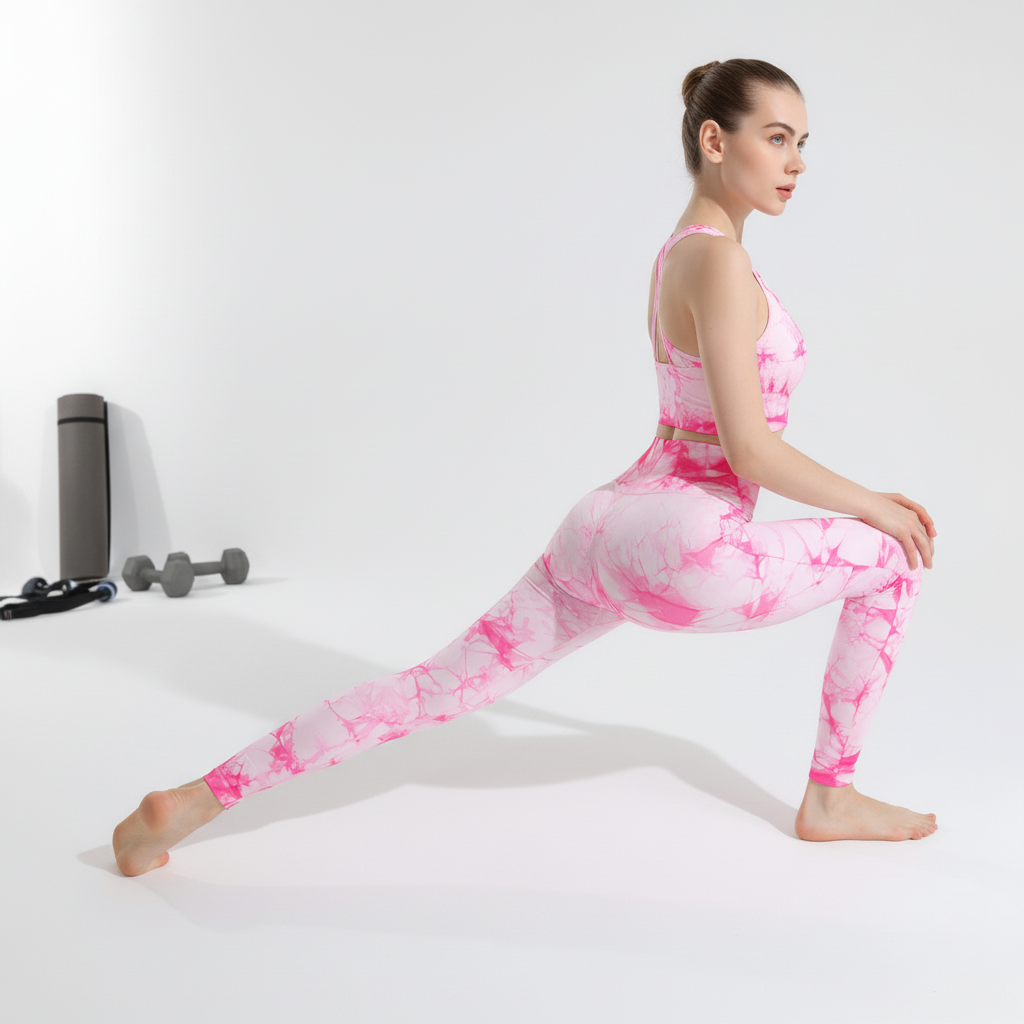 Nahtloses Sportbekleidungs-Set für Damen