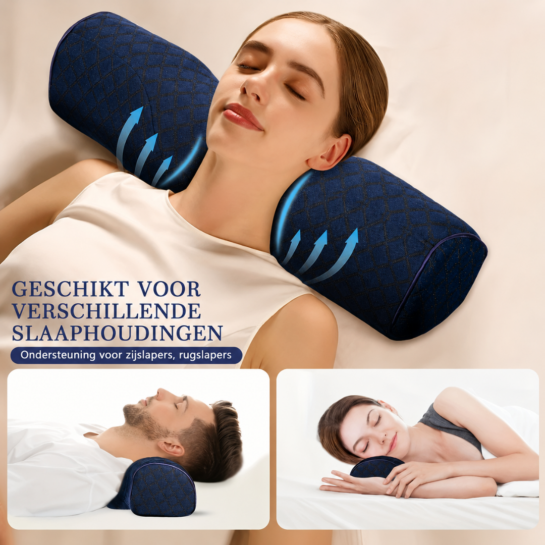 Nackenkissen - Ergonomisches Memory-Schaum-Schlafkissen