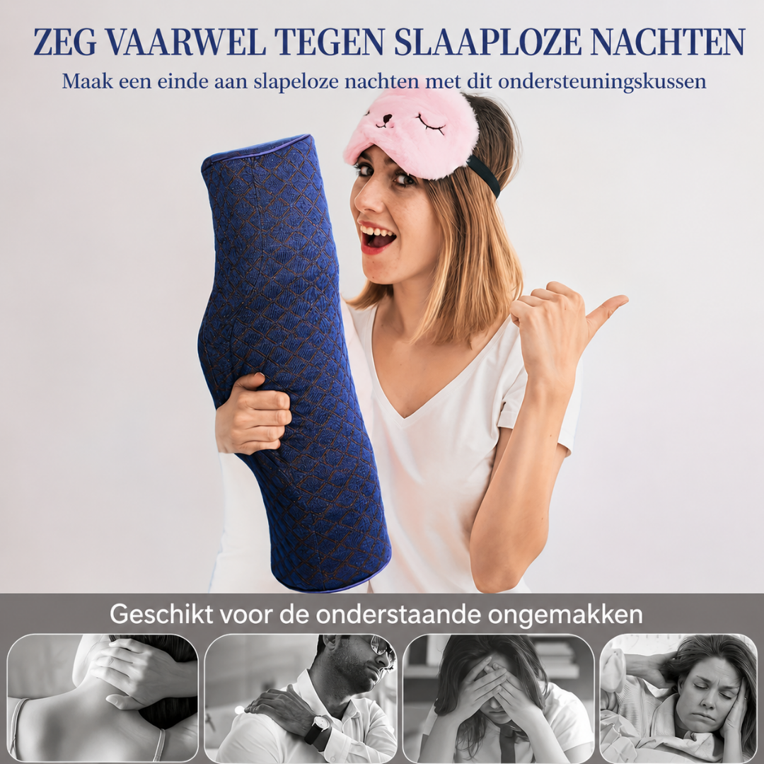 Nackenkissen - Ergonomisches Memory-Schaum-Schlafkissen