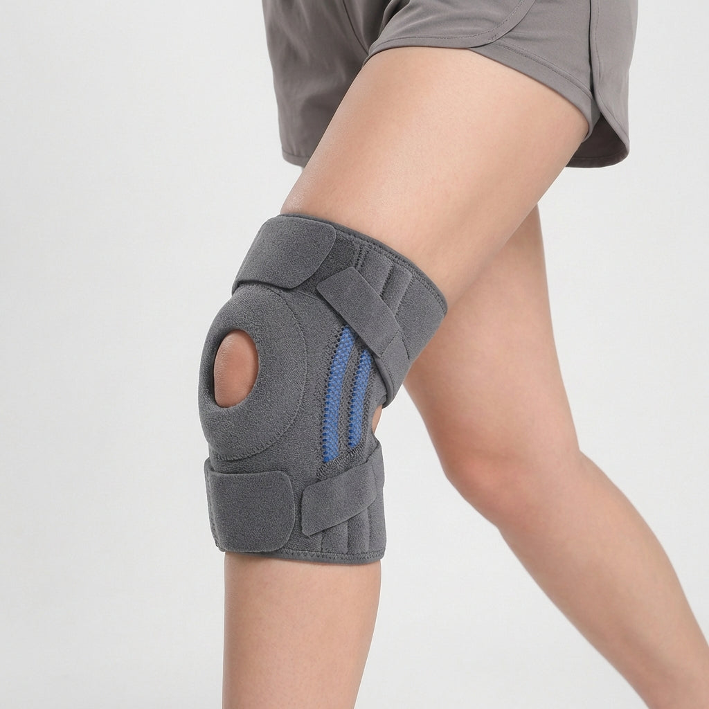 Kniebandage mit offener Kniescheibe