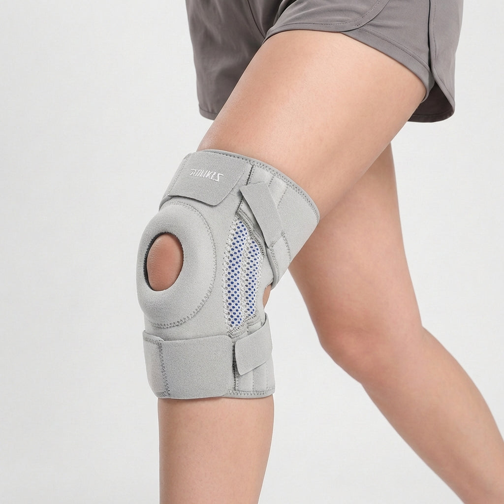 Kniebandage mit offener Kniescheibe