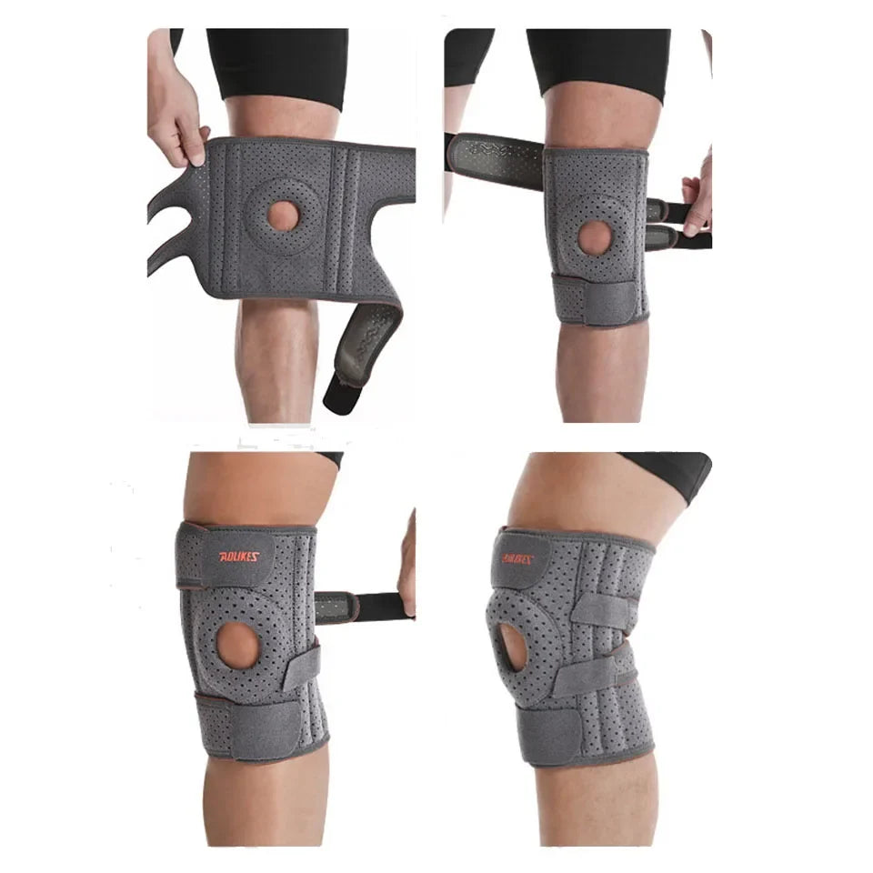 Kniebandage mit offener Kniescheibe