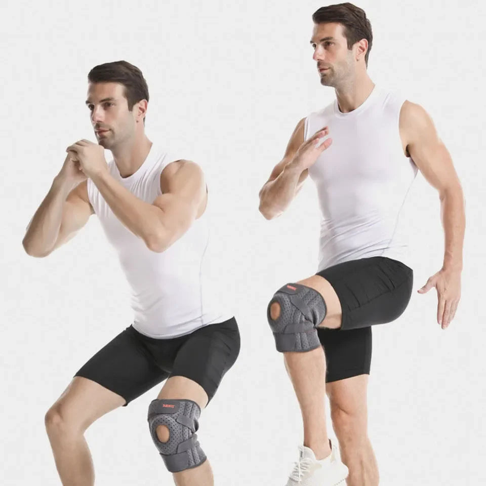 Kniebandage mit offener Kniescheibe